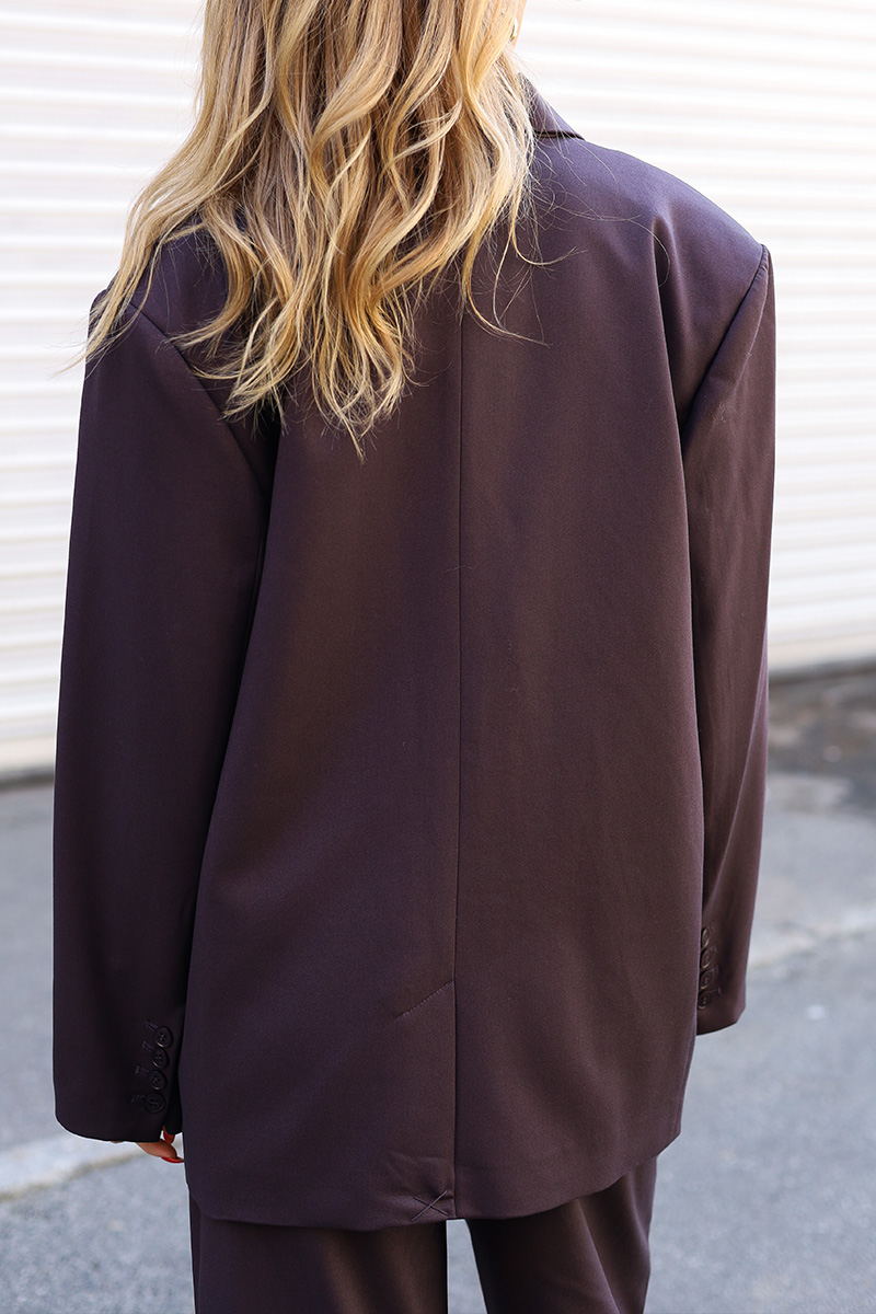 GZPaula Oz Blazer Deep Plum - Bilde 4