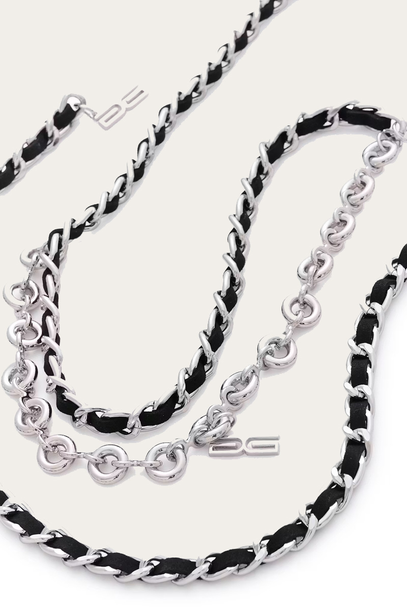 GZZinnia Chain Belt Silver - Bilde 2