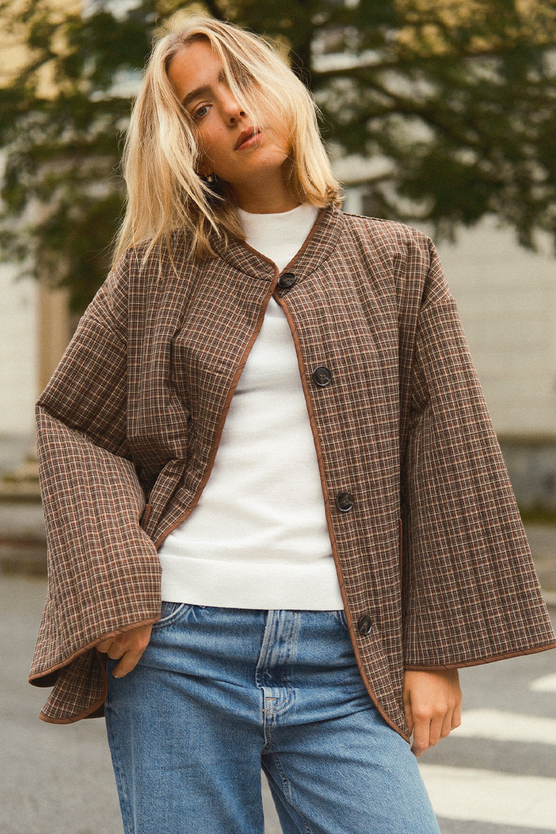 Juliane Jacket Brown - Bilde 2