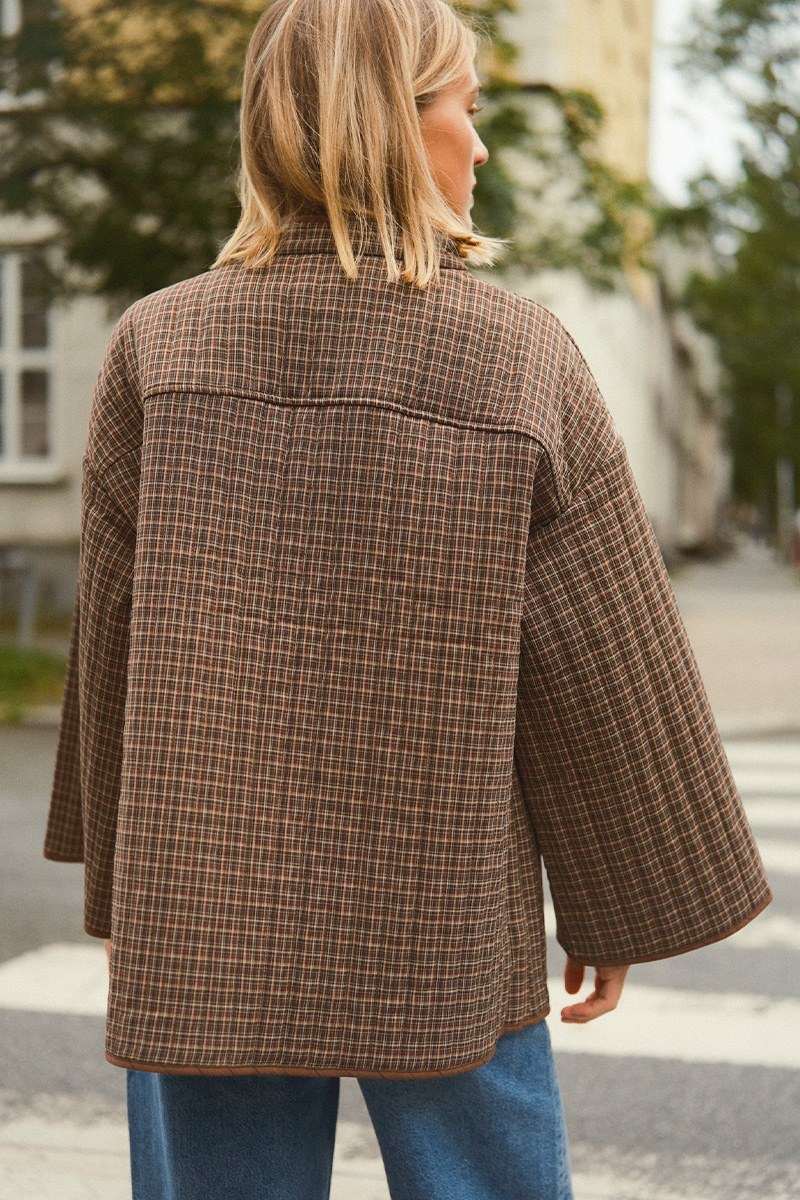 Juliane Jacket Brown - Bilde 6