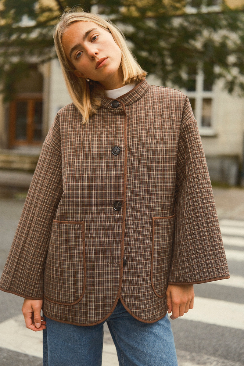 Juliane Jacket Brown - Bilde 5