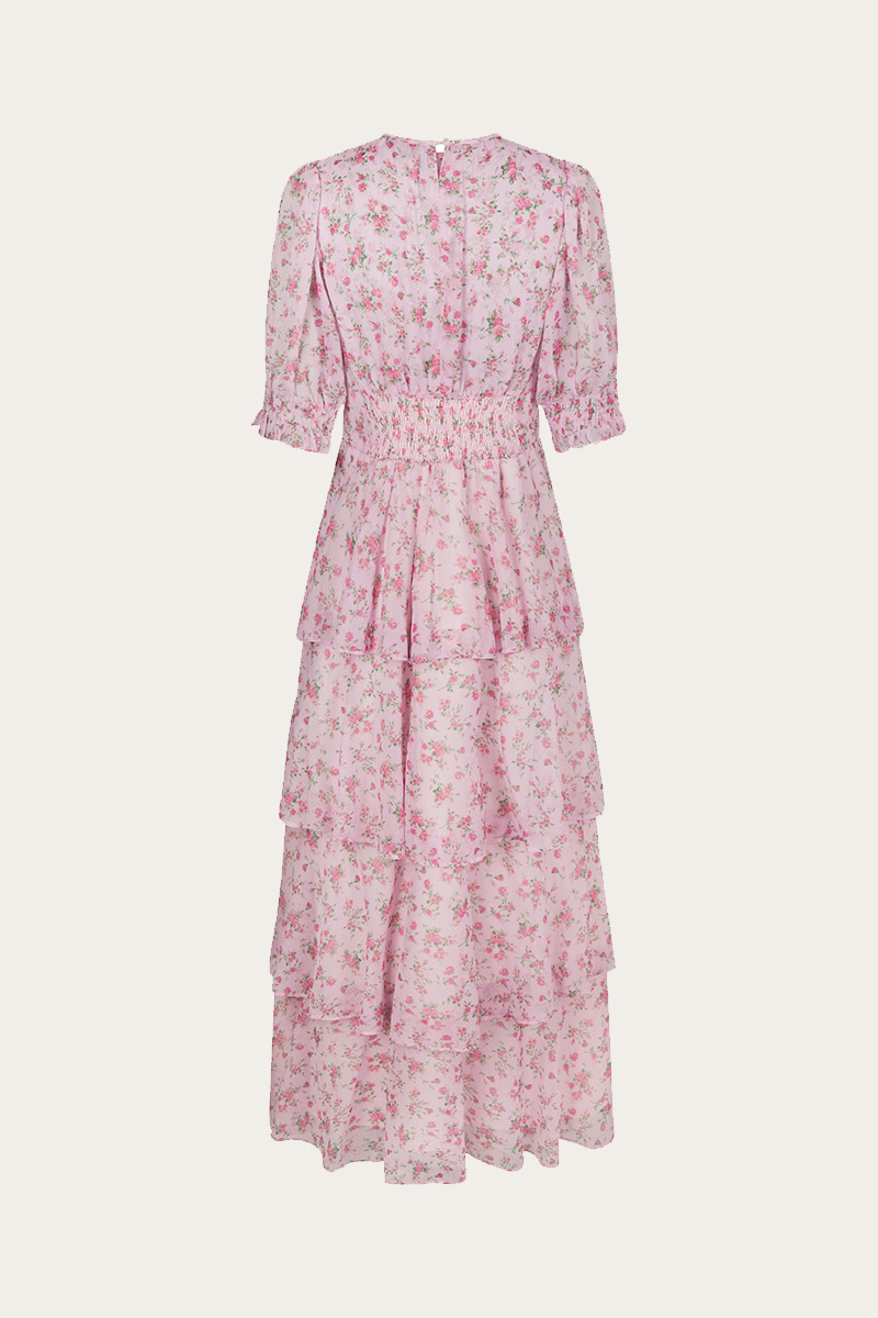 Sable Meadow Printed Dress Light Pink - Bilde 5