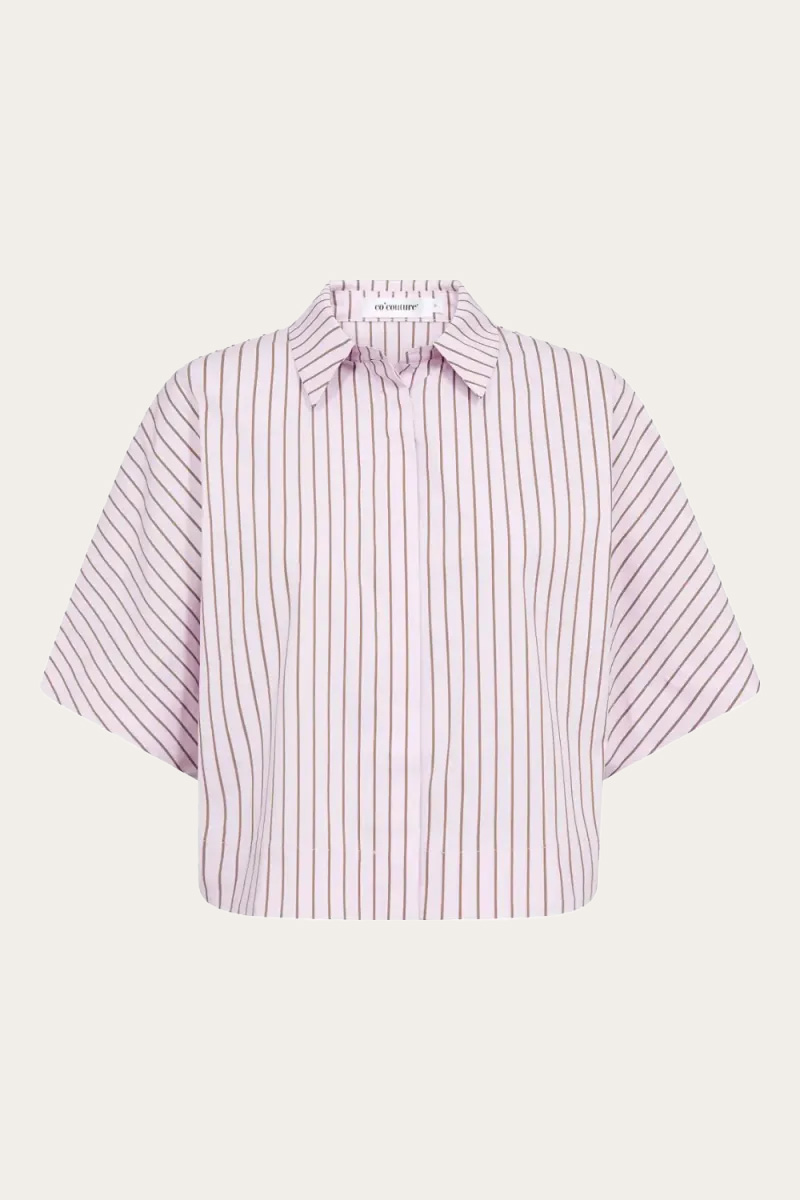 Sigrid Stripe SS Shirt Rosebloom