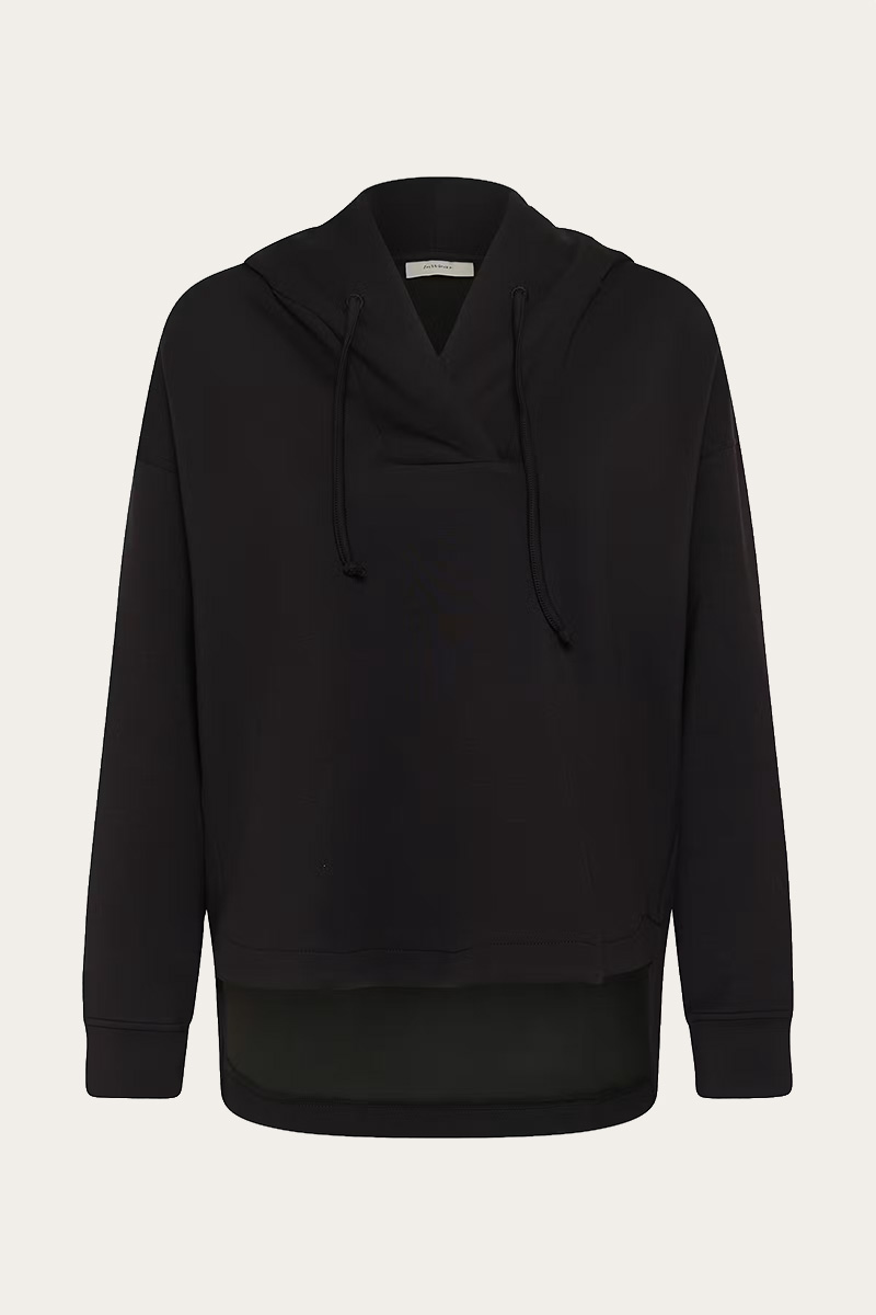 SimiIW F VincentIW Hoodie Black - Bilde 3