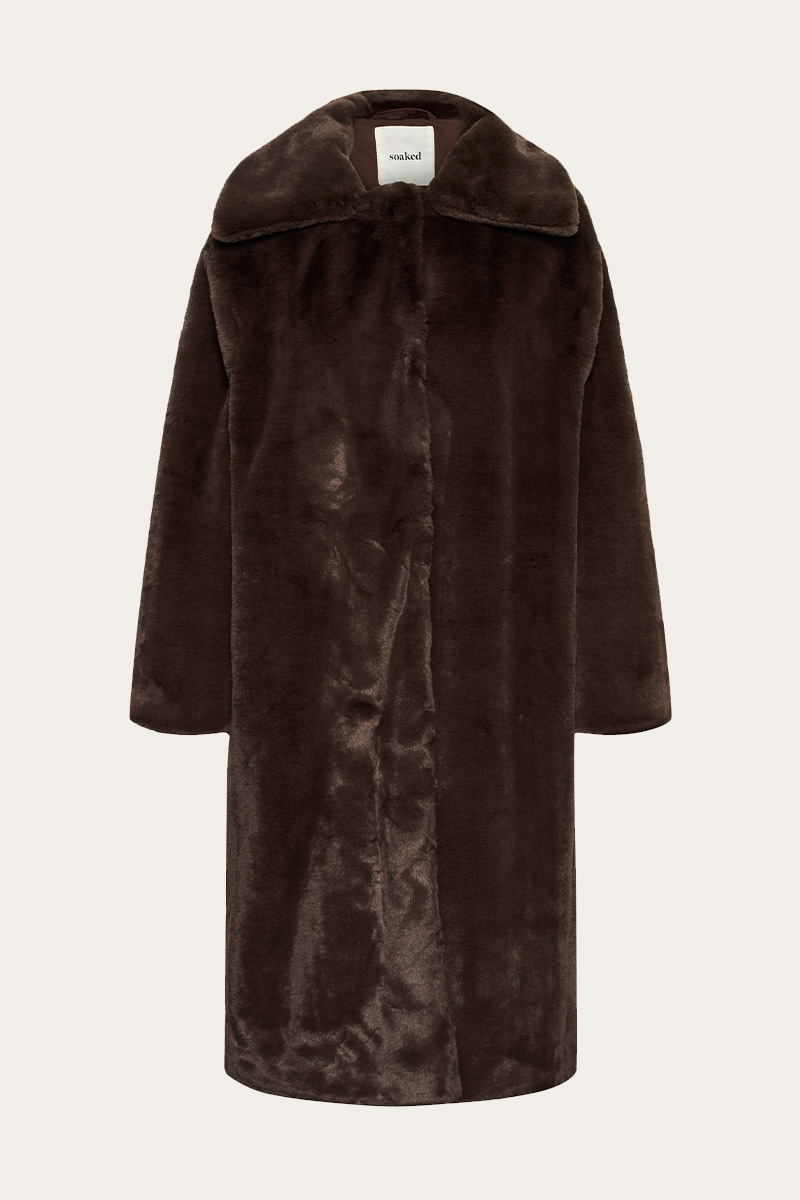 SLEstacia Coat Chocolate - Bilde 6