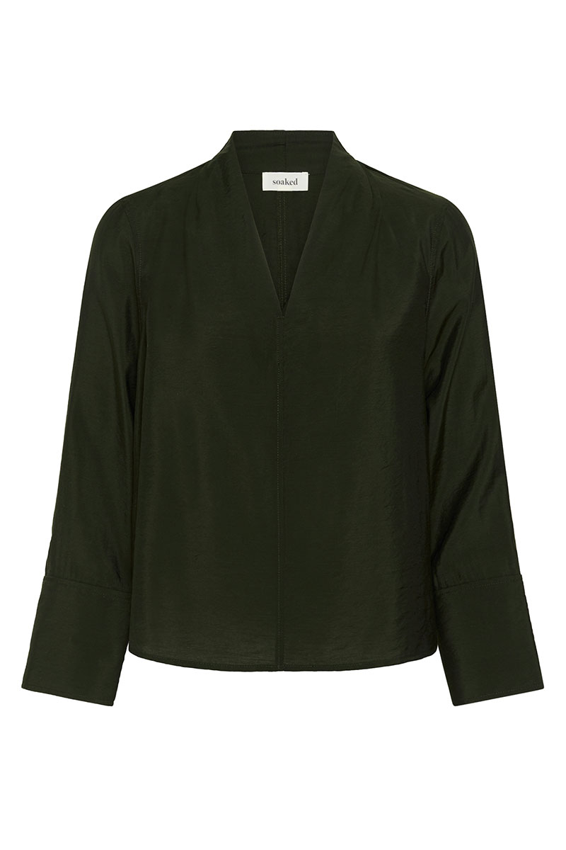 SLLeodora Merapi V-Neck Blouse Rosin - Bilde 3