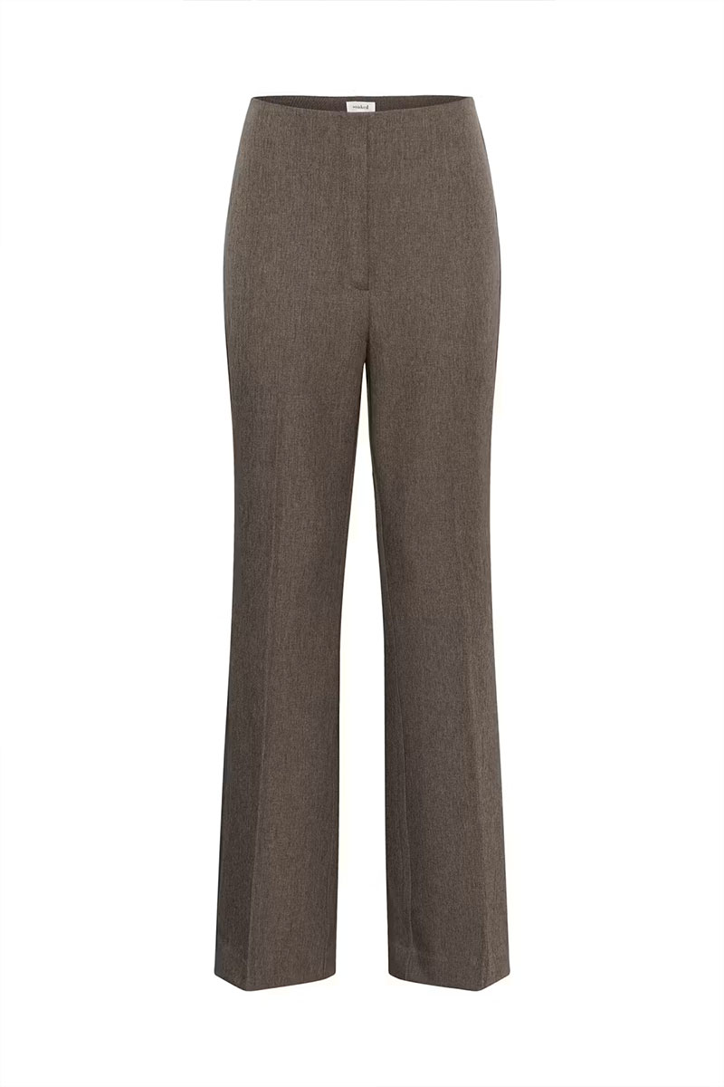 SLLilu Corinne Pants Walnut Melange - Bilde 3