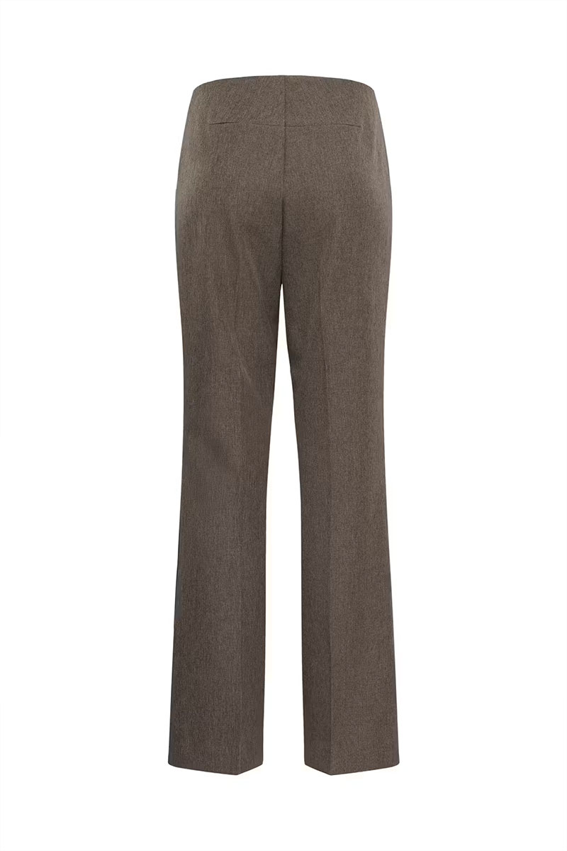 SLLilu Corinne Pants Walnut Melange - Bilde 4