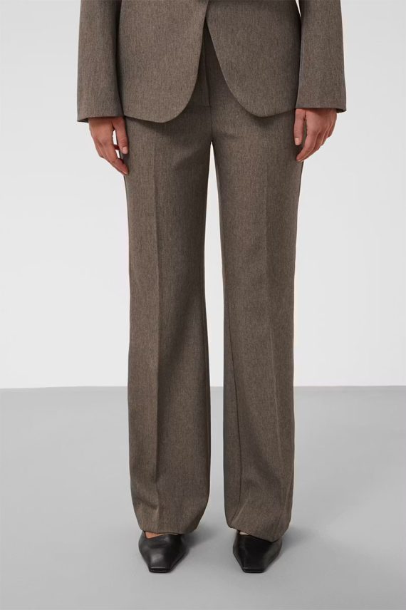 SLLilu Corinne Pants Walnut Melange