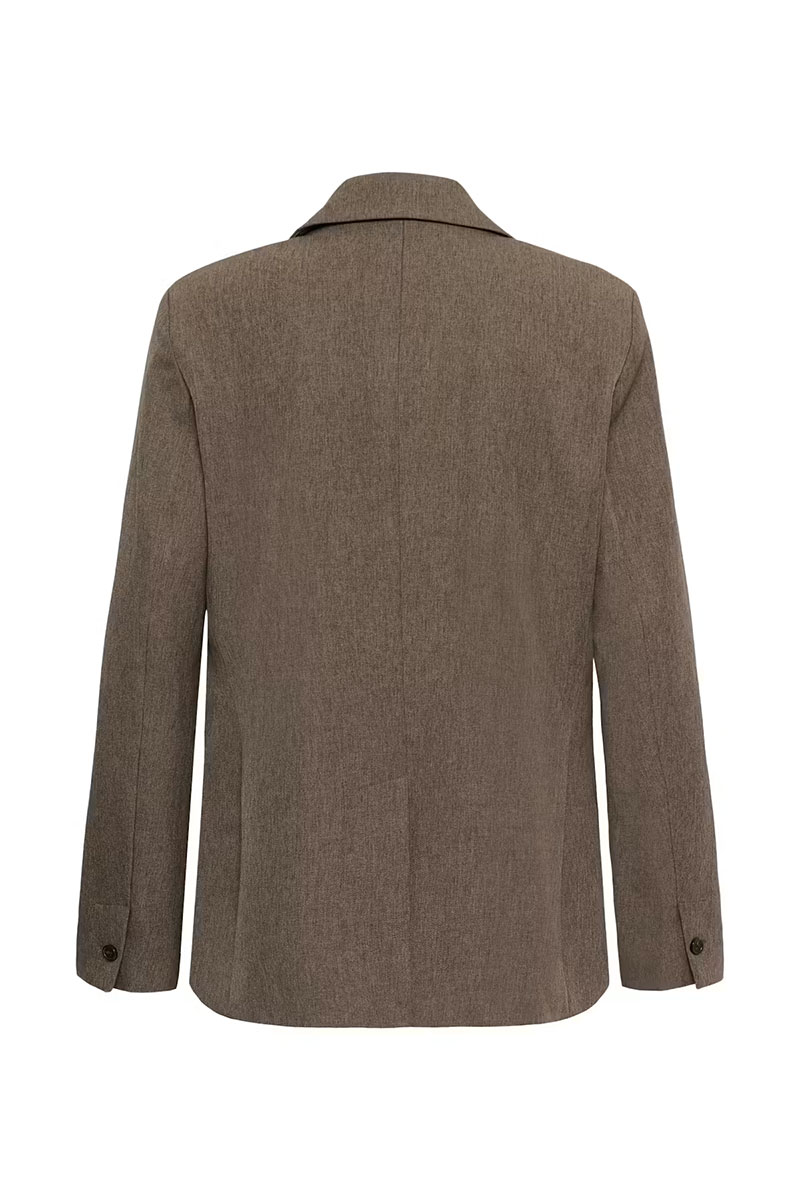 SLLilu Corinne Short Blazer Walnut - Bilde 4