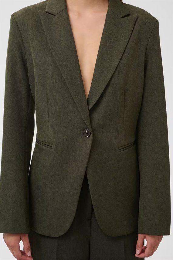 SLLilu Corinne Short Blazer Rosin Melange
