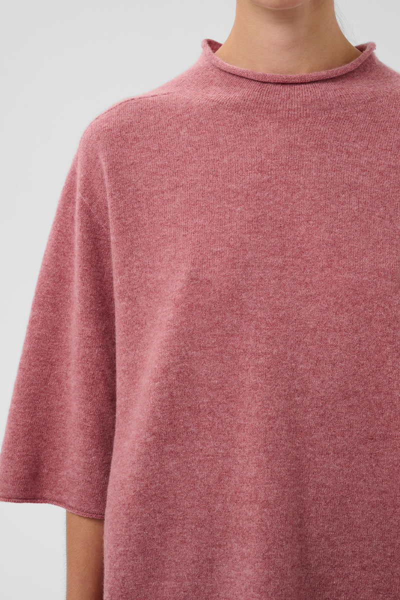 SLSida Seamless Rollneck Mauvewood Melange - Bilde 2