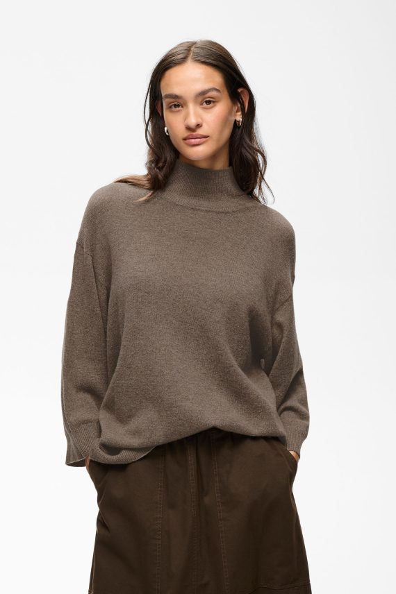 TallyIW Monika Highneck Chocolate Brown