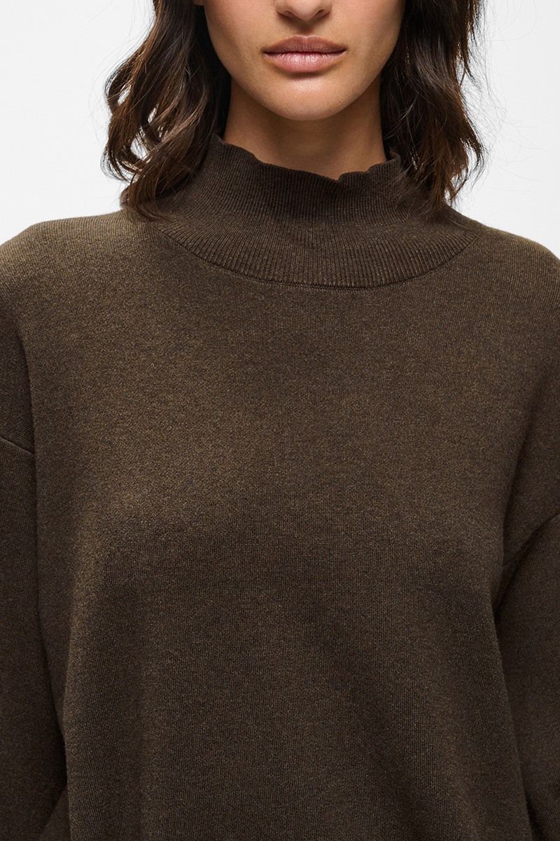 TildaIW Highneck Chocolate Torte Melange - Bilde 2