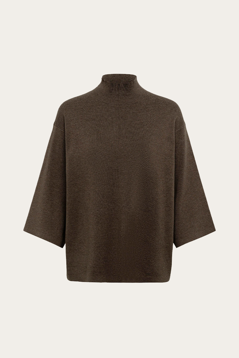 TildaIW Highneck Chocolate Torte Melange - Bilde 6