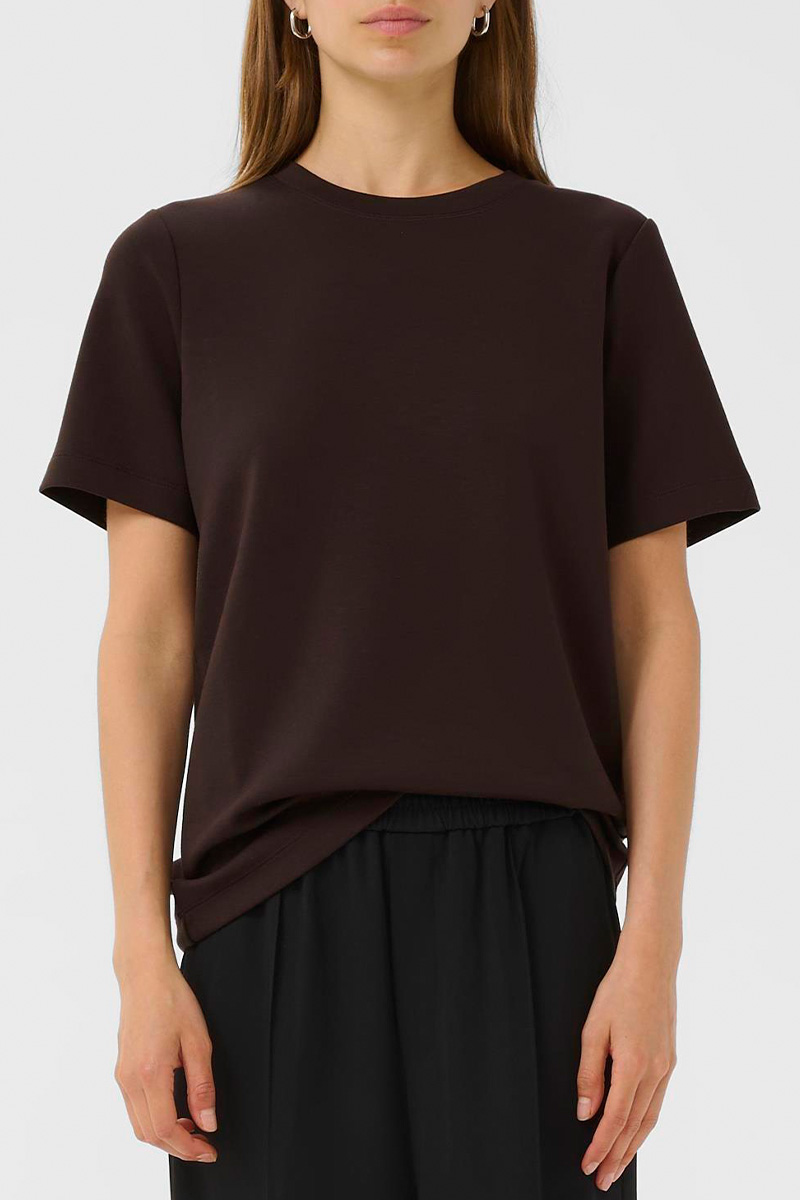 VincentIW Karmen T-shirt Chocolate Brown