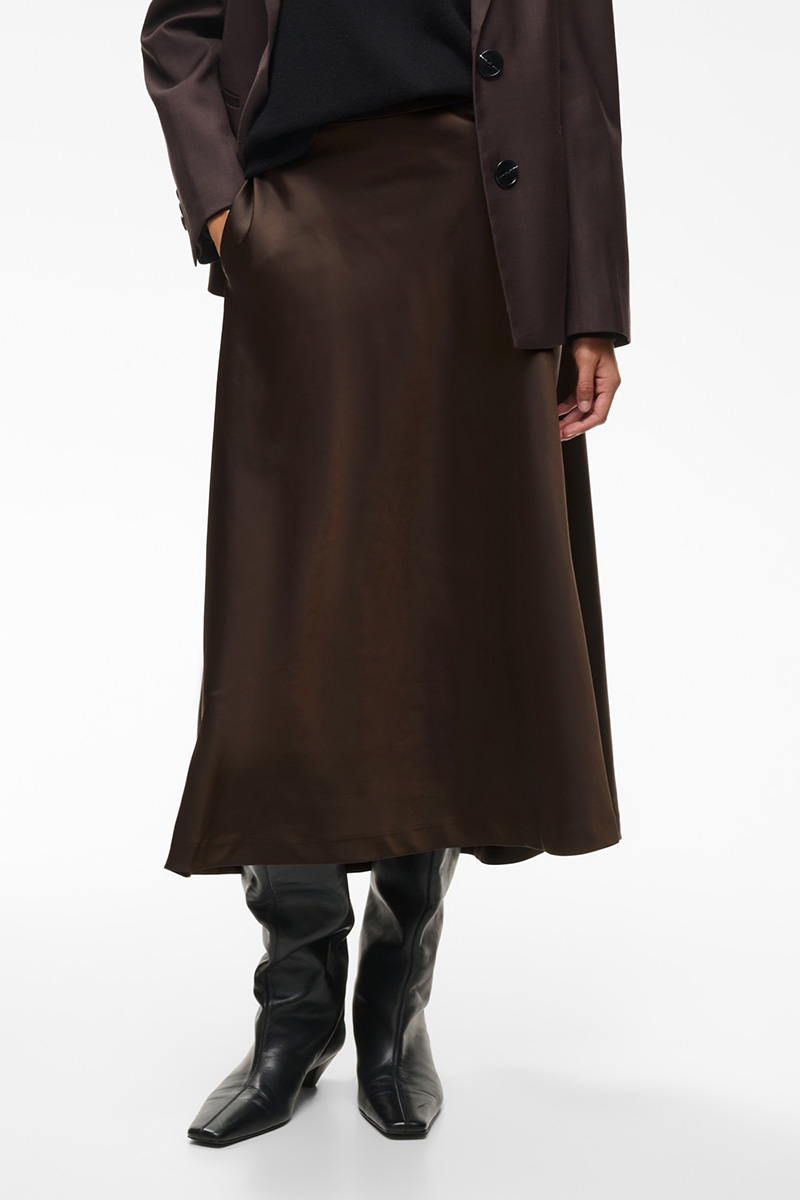 ZilkyIW Skirt Chocolate Brown
