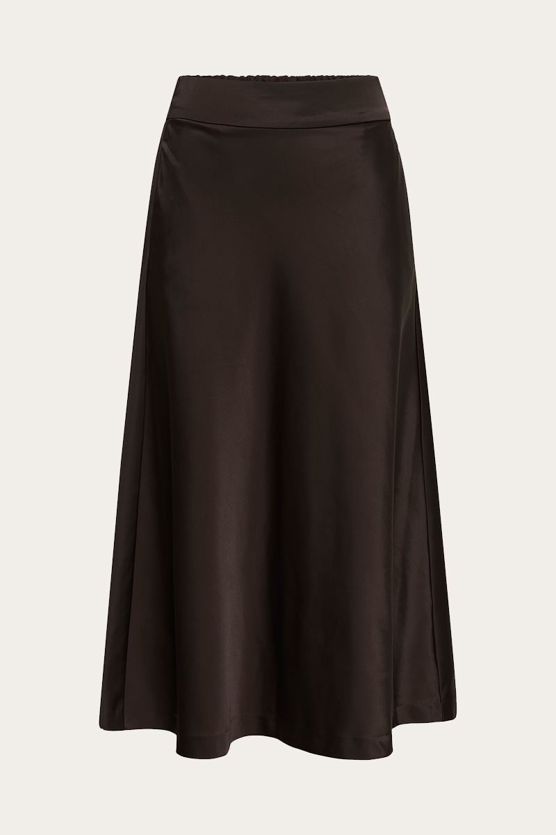 ZilkyIW Skirt Chocolate Brown - Bilde 4