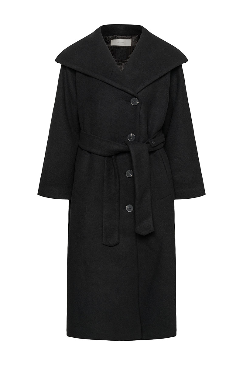 ZorahIW Long Coat Black - Bilde 7