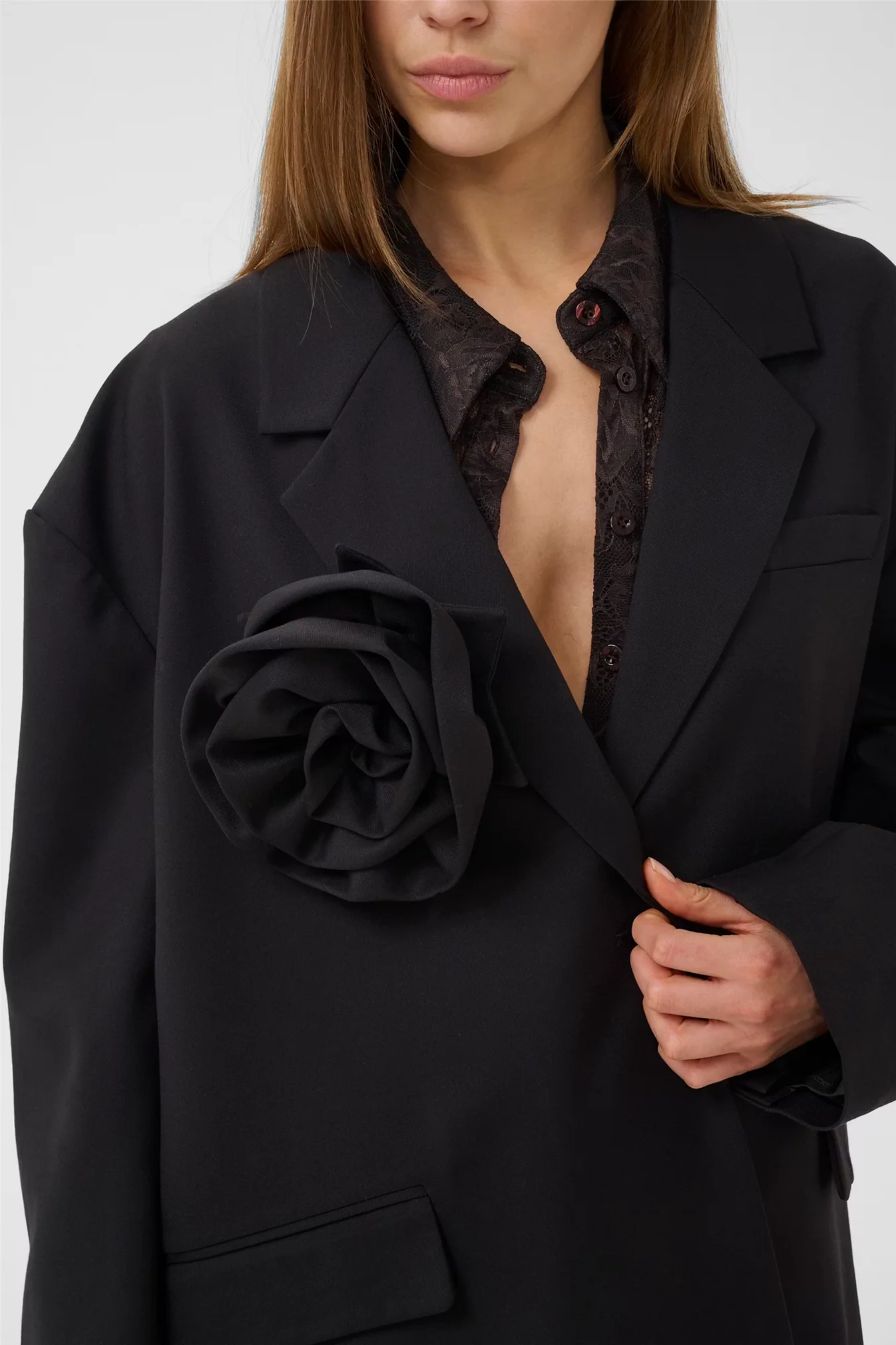 GZpaula flower Black