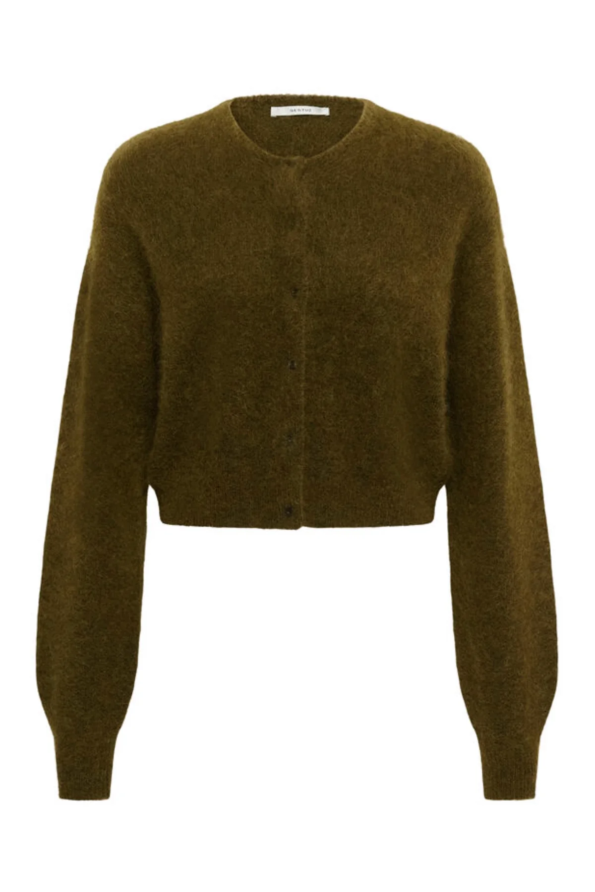 GZDebbie Short Cardigan Plantation Melange - Bilde 3