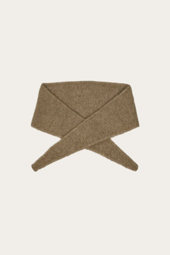 Sanor Diamond Scarf Lead Grey