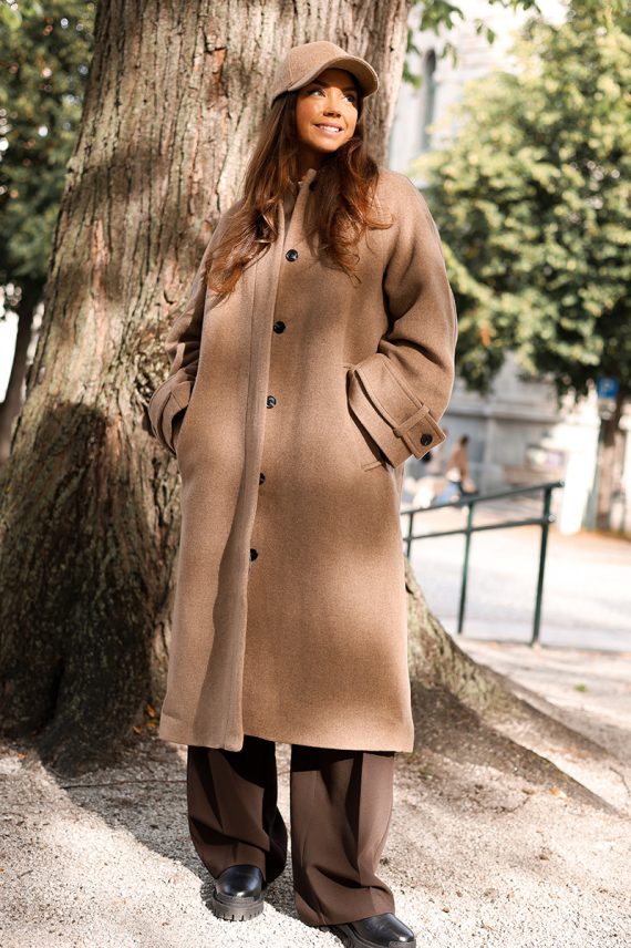 Alma Coat Camel