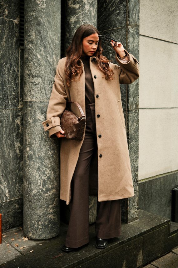 Alma Coat Camel