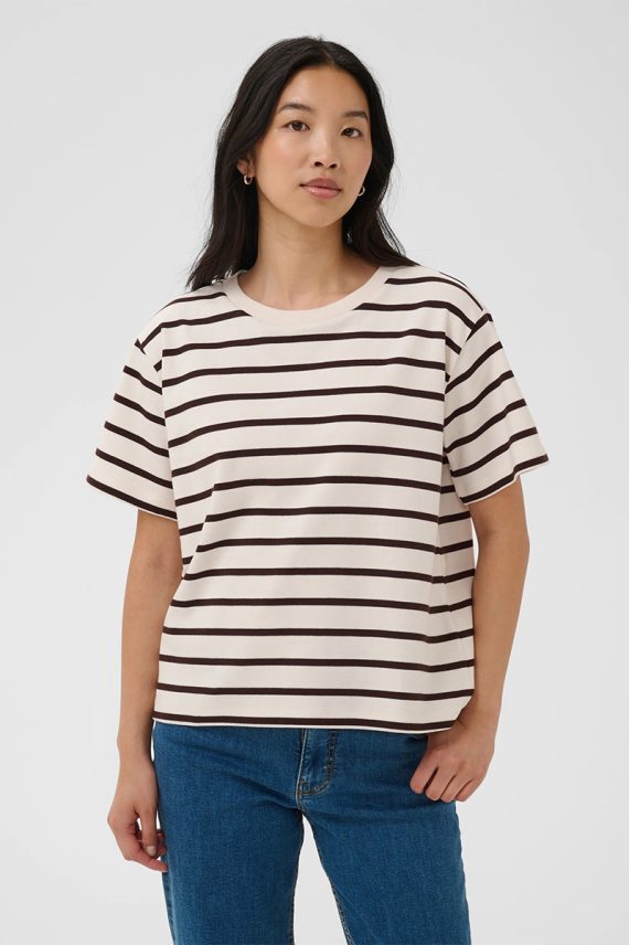AnnePW T-Shirt Mole Stripe