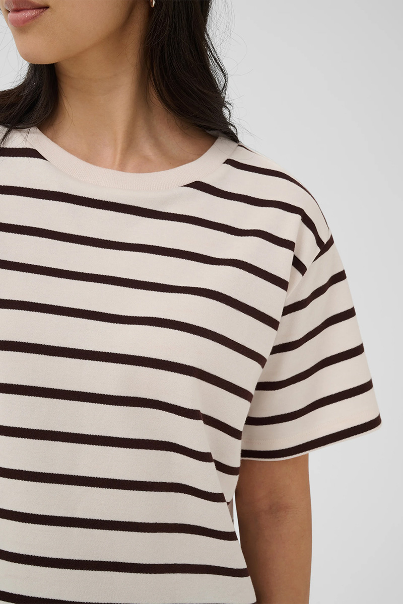 AnnePW T-Shirt Mole Stripe - Bilde 3