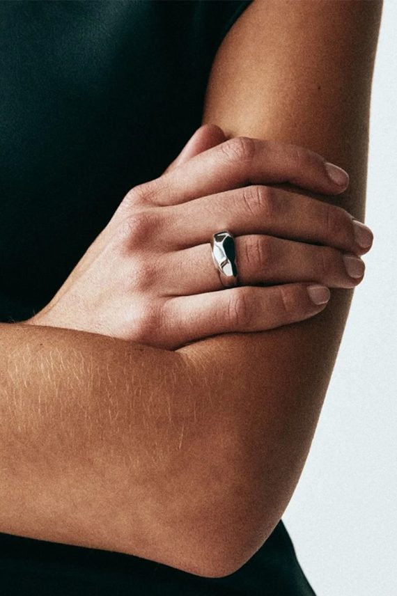 Crystalite Ring Silver