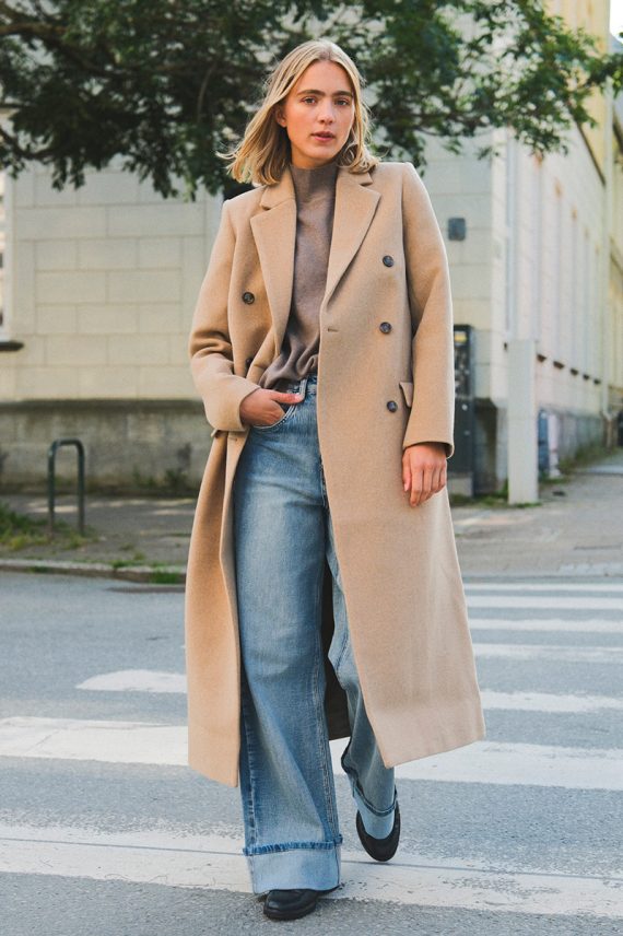 Falcon Coat Beige