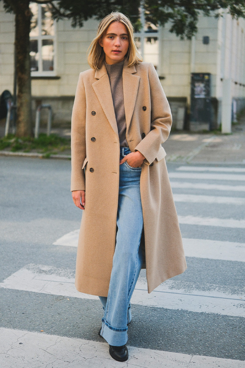 Falcon Coat Beige - Bilde 2