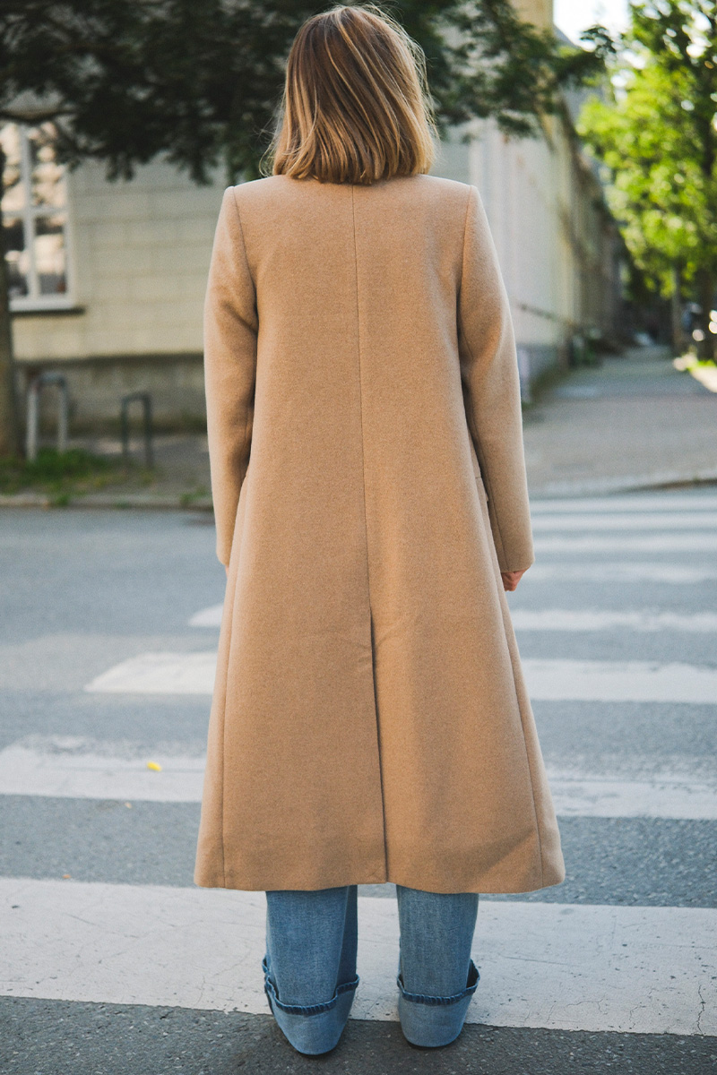 Falcon Coat Beige - Bilde 5