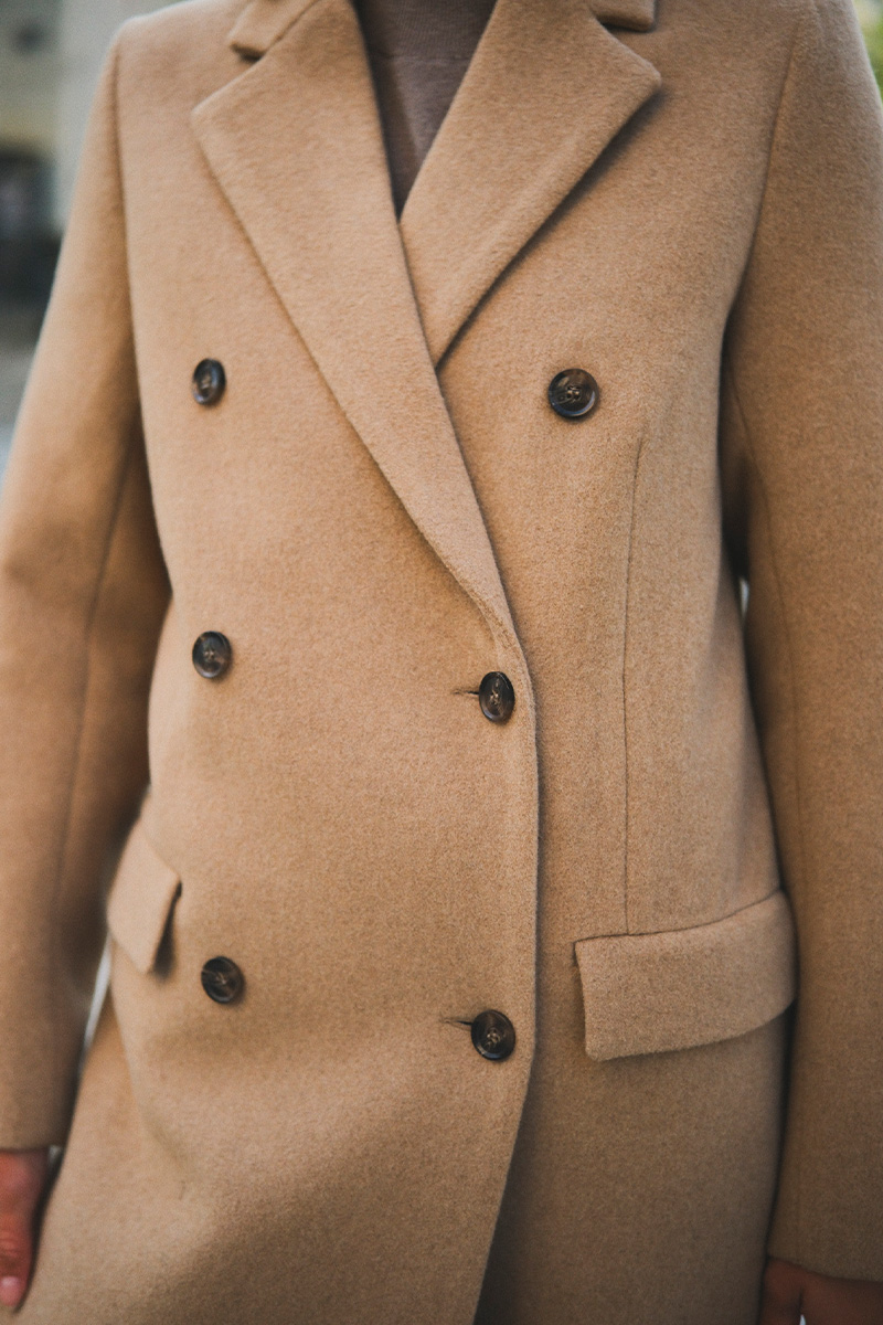 Falcon Coat Beige - Bilde 4