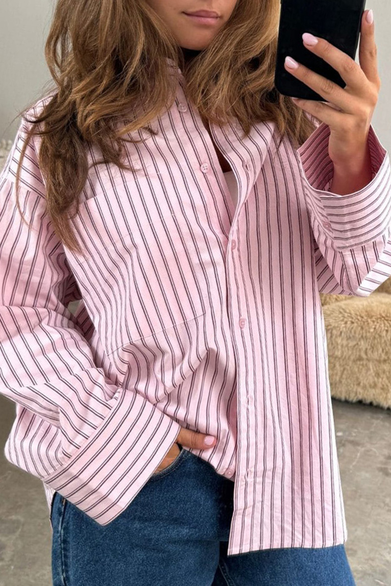 Fie Stripe Shirt Lolly Stripe - Bilde 2