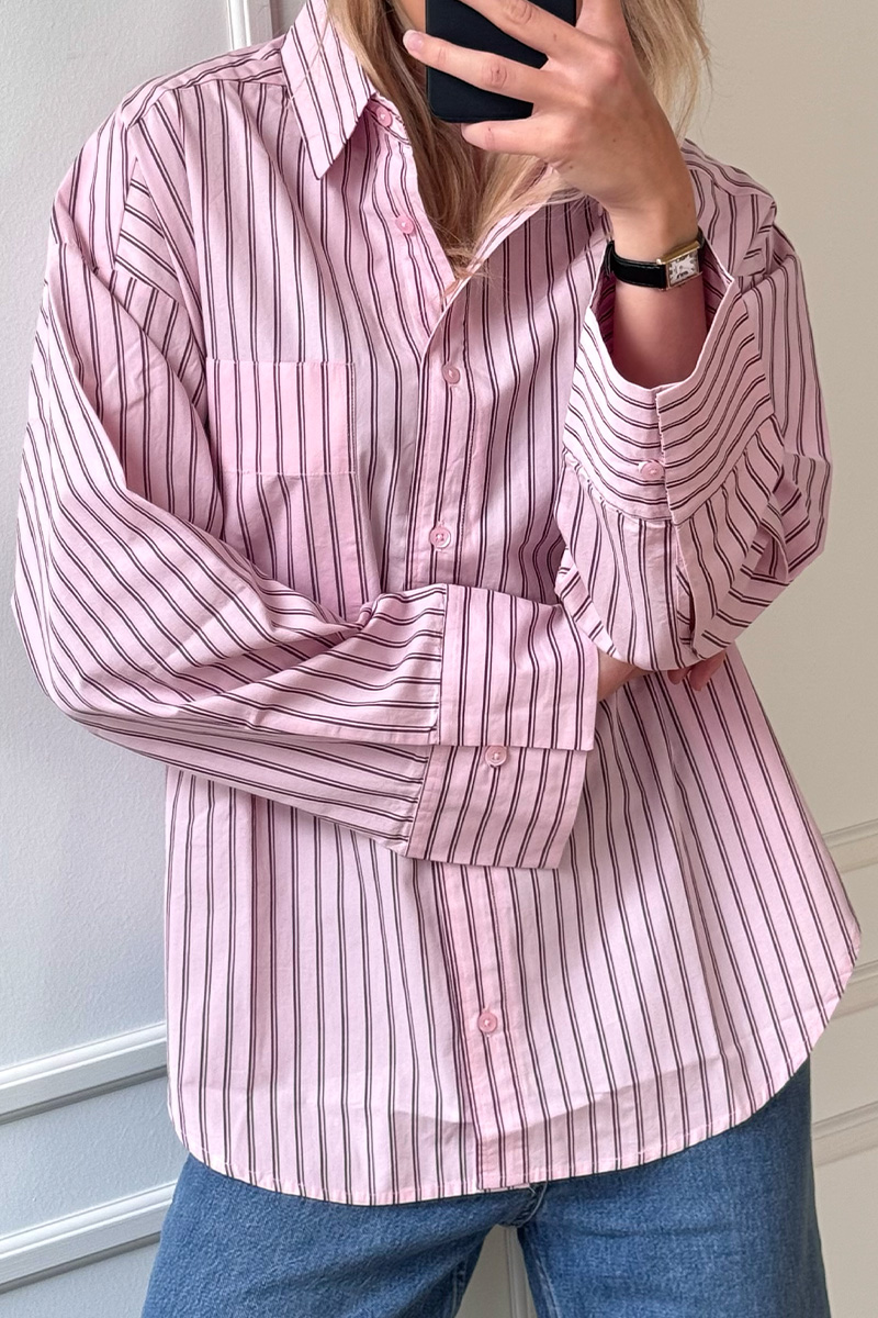 Fie Stripe Shirt Lolly Stripe
