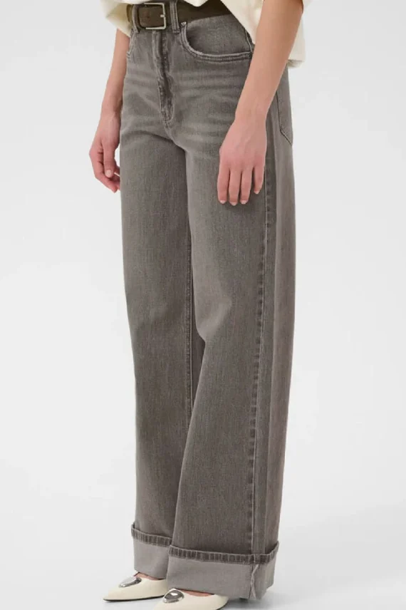 GZsara HW wide jeans NOOS Washed Light Grey