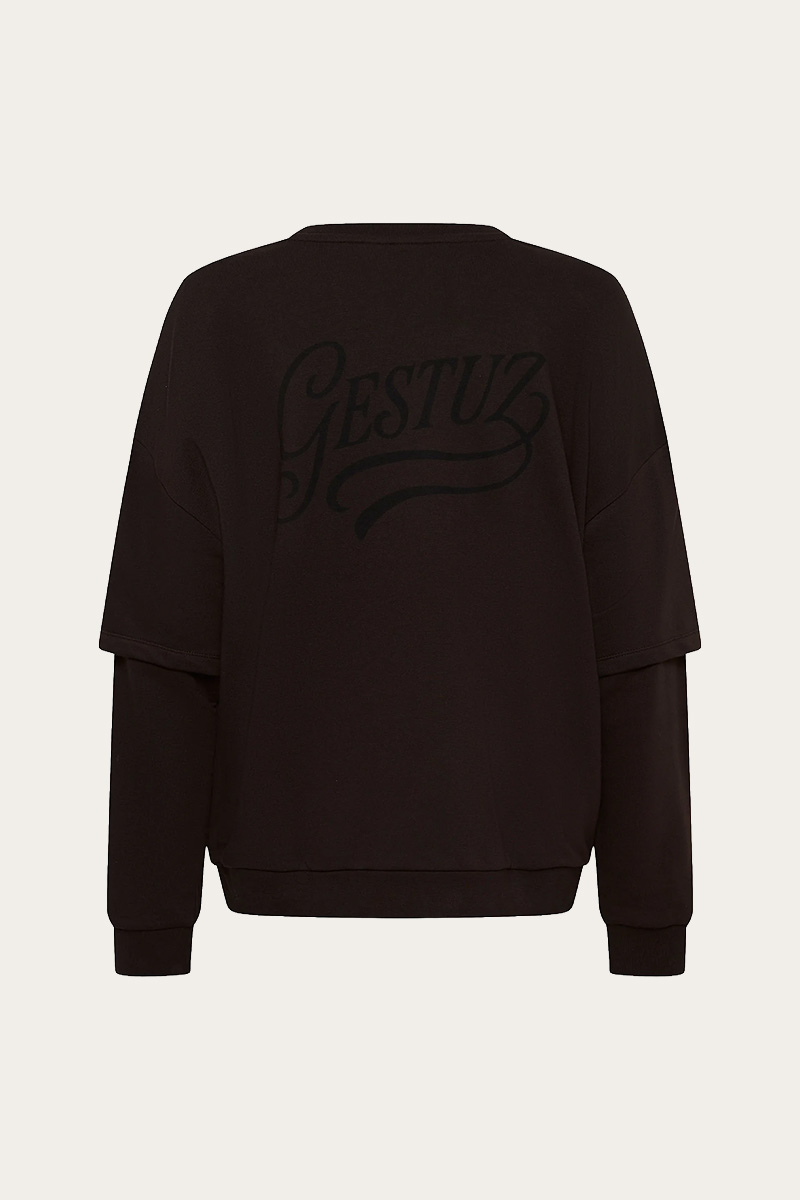 GZGilsa Layered Sweatshirt Ganache - Bilde 4