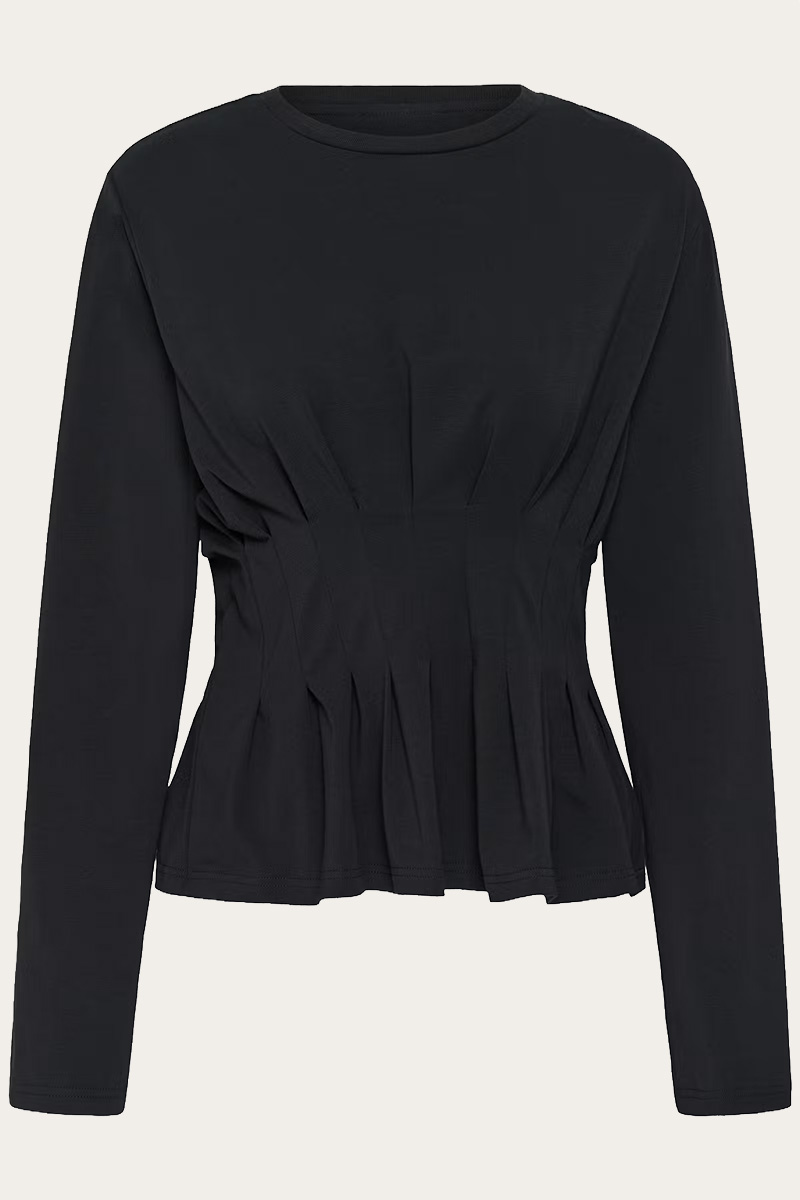 GZInes LS Tee Black - Bilde 2