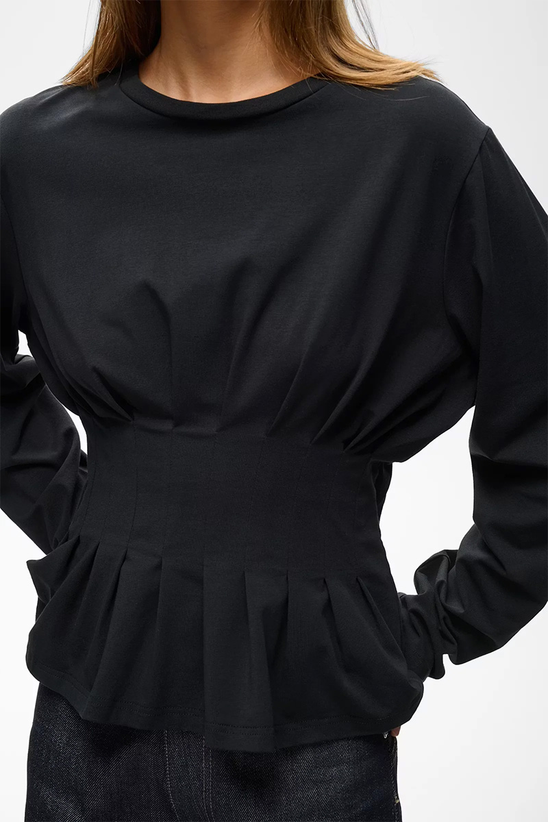 GZInes LS Tee Black - Bilde 3