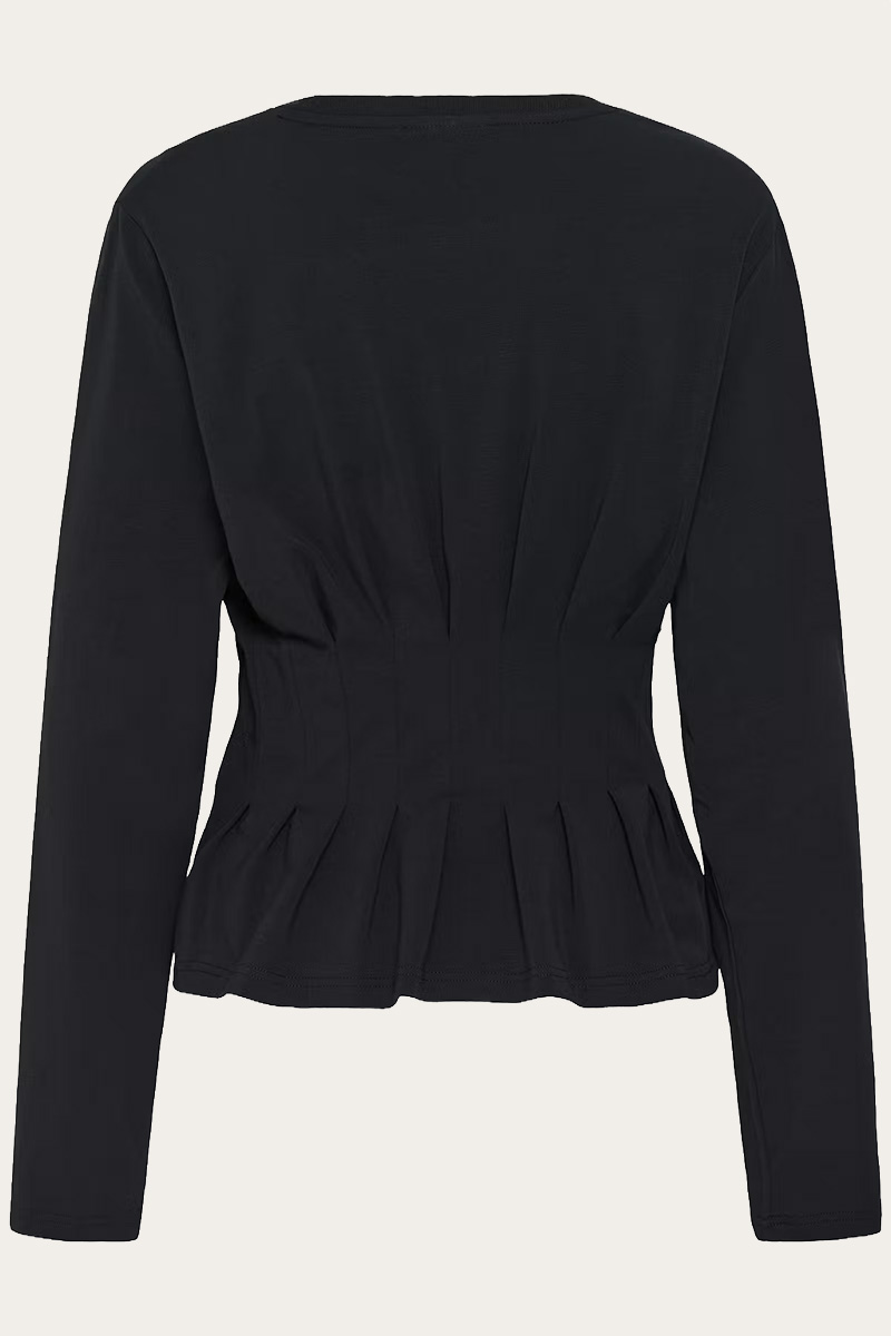 GZInes LS Tee Black - Bilde 4