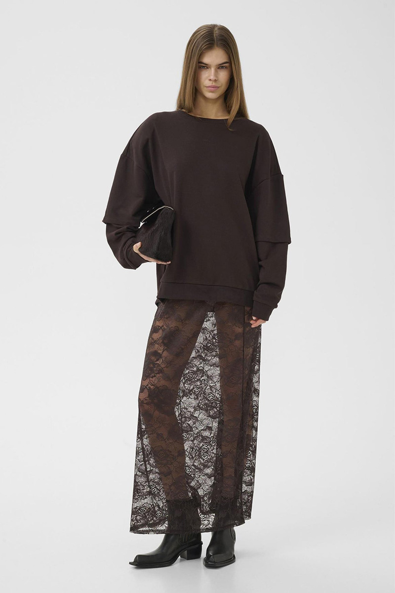 GZLeala Skirt Ganache