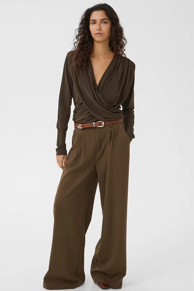 GZStacy MW Pants Slate Black Melange - Bilde 2