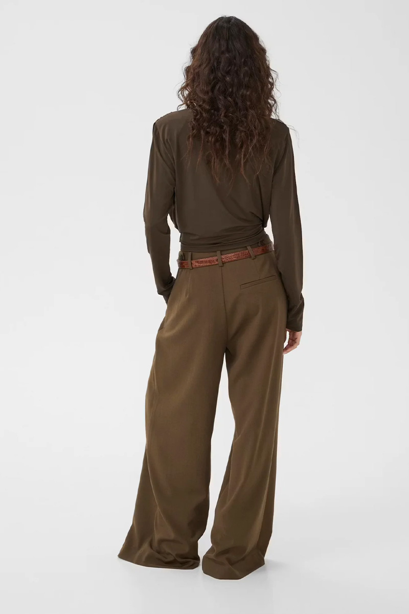GZStacy MW Pants Slate Black Melange - Bilde 3