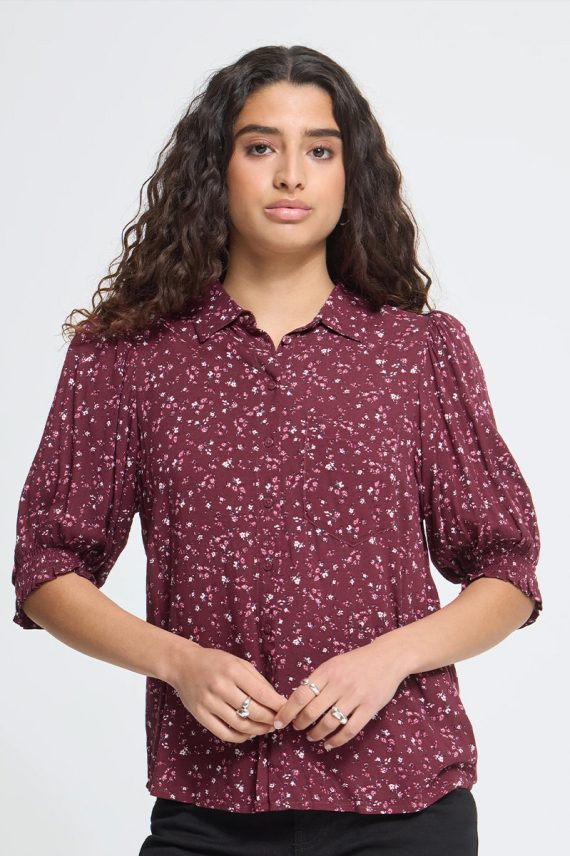 IHVera Shirt SH26 Rhododendron Flower print
