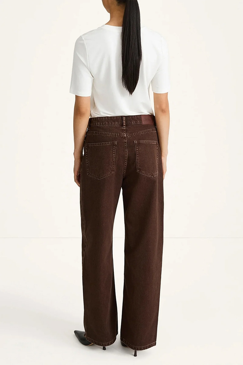 Keanu Trousers Coffee - Bilde 2