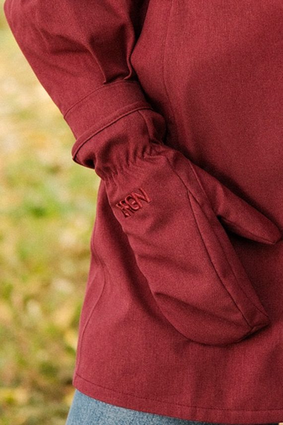 Mittens Wine Red