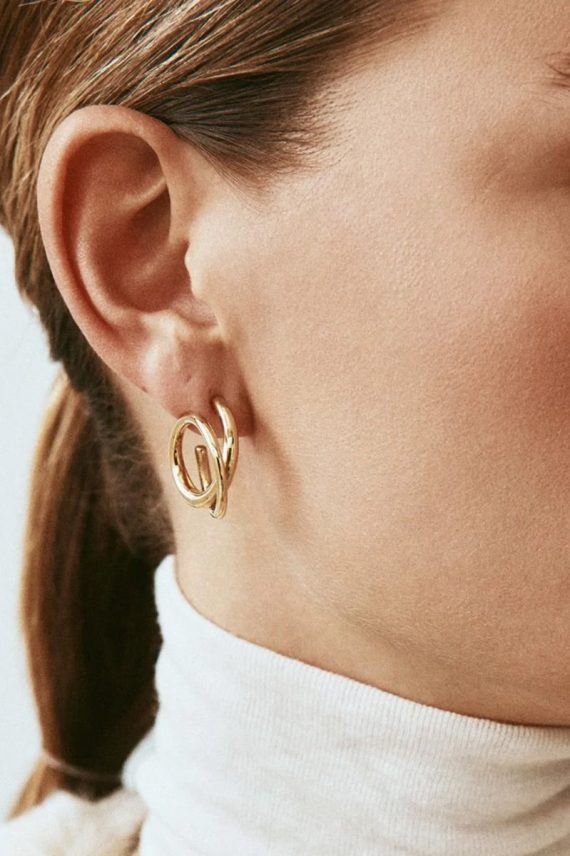 Nouveau Hoops L Gold