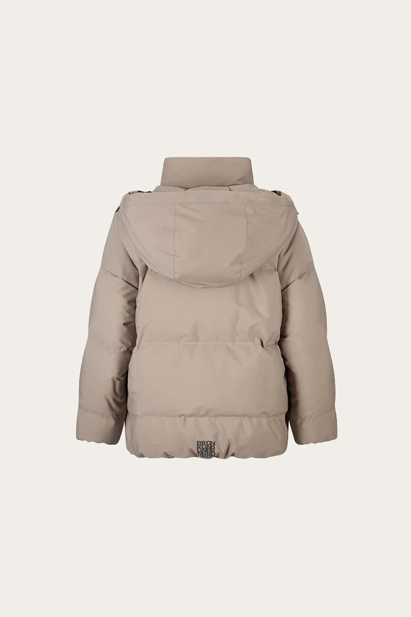 Regnskyll Bomber Jacket Taupe - Bilde 2